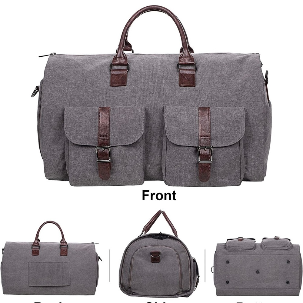 Convertible Travel Garment Bag,Carry on Garment Duffel Bag for Me… - Picture 4 of 7